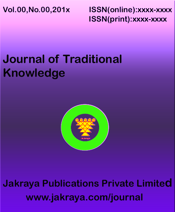 Journal of Traditional Knowledge